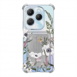 Цветы рисунок на Tecno Spark 20 Pro