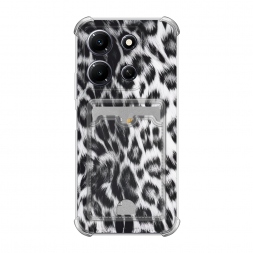 Карман Снежный леопард на Infinix Note 30i