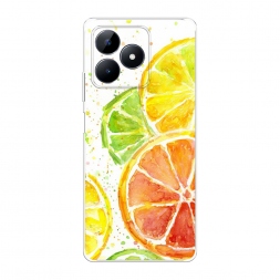 Силиконовый чехол Цитрусовые на Realme Note 50