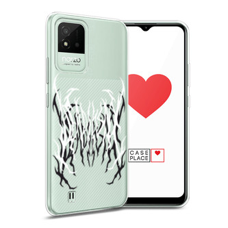 Силиконовый чехол Death graffiti на Realme Narzo 50i