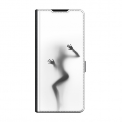 Чехол-книжка Premium Девушка в душе на Samsung Galaxy A55 5G