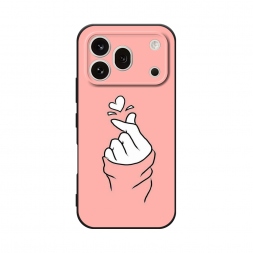 Матовый силиконовый чехол Любовь-щелк на Honor 600 Pro