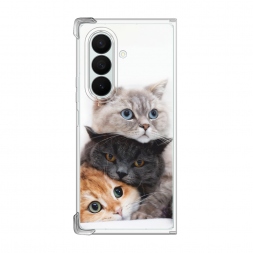 Силиконовый чехол Пушистые мордашки на Samsung Galaxy Z Fold 7