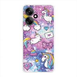 ����������� ����� Rainbow doodles �� Xiaomi Redmi 13R 5G