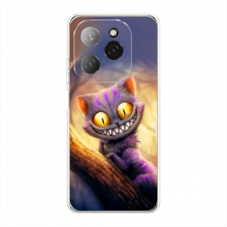 Силиконовый чехол Cheshire Cat на Tecno Spark 20 Pro 5G