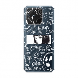 ����������� ����� Manga graffiti white �� Realme Narzo 50A