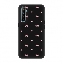Матовый силиконовый чехол Простые бантики 3 на Realme XT