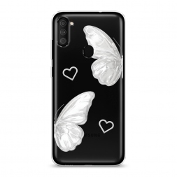 ����������� ����� white butterflies 2 �� Samsung Galaxy A11