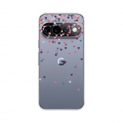 Силиконовый чехол Посыпка сердечки на Google Pixel 11 Pro