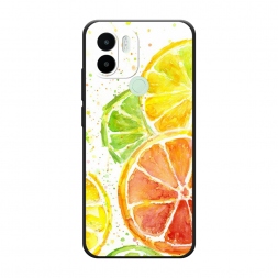 Матовый силиконовый чехол Цитрусовые на Redmi A1 Plus