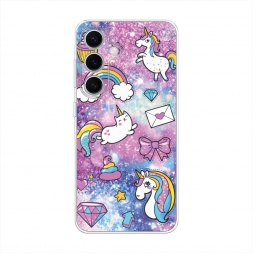����������� ����� Rainbow doodles �� Samsung Galaxy S24 FE 5G