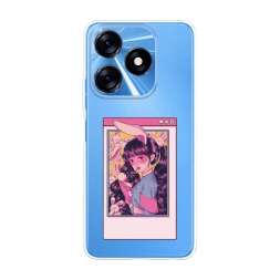 ����������� ����� Anime window �� Tecno Spark 10C