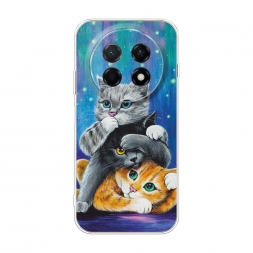 Силиконовый чехол Три кота рисунок на Huawei Nova 15 Max