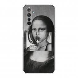 ����������� ����� Mona Lisa sucking lollipop �� Realme 6 Pro