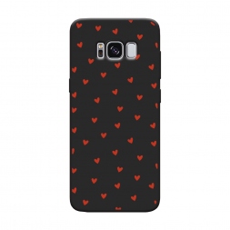 ������� ����������� ����� Red hearts �� Samsung Galaxy S8