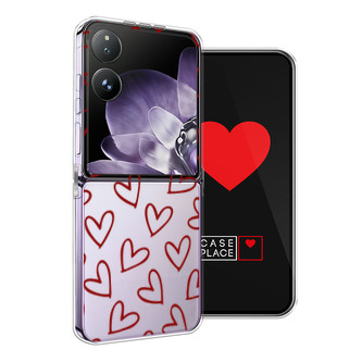 ����������� ����� Little hearts doodles 2 �� Xiaomi Mix Flip