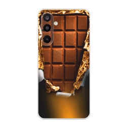 Силиконовый чехол Шоколадка на Samsung Galaxy M16