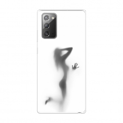 Силиконовый чехол Стекло в душе на Samsung Galaxy Note 20