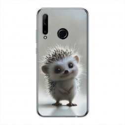 Силиконовый чехол Милый ежонок на Honor 10i