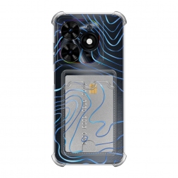 Карман Blue lines на Tecno Spark Go 2024