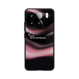 Матовый силиконовый чехол trust the process на Xiaomi 15
