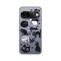 ����������� ����� Black cat doodles �� Google Pixel 11 Pro