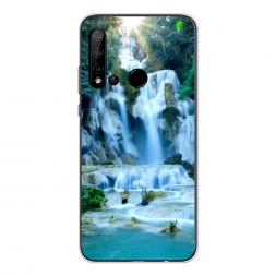 Силиконовый чехол Водопад 8 на Huawei Nova 5i
