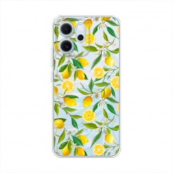 Силиконовый чехол Сочные лимоны на Oppo Reno 14F