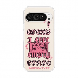 Силиконовый чехол Feel empty на Google Pixel 9 Pro