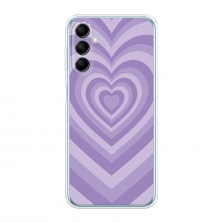 ����������� ����� Violet heart latte �� Samsung Galaxy M14 5G