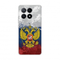 Силиконовый чехол РФ на Xiaomi POCO X6 PRO 5G
