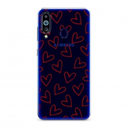 ����������� ����� Little hearts doodles 2 �� Samsung Galaxy M40 