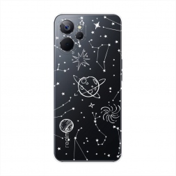 Силиконовый чехол Планеты в космосе на Realme 10T 5G