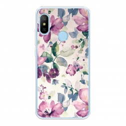 Силиконовый чехол Акварельная нежность на Xiaomi Redmi 6 Plus
