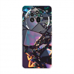 Силиконовый чехол Отражение солнца на Nothing Phone 3a Pro