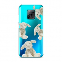 Силиконовый чехол Плюшевые овечки на Xiaomi Redmi 10X 5G