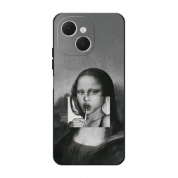 ������� ����������� ����� Mona Lisa sucking lollipop �� Tecno Spark 40C