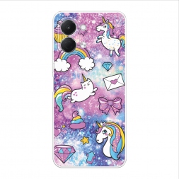 ����������� ����� Rainbow doodles �� Tecno Spark Go 3