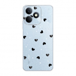 Блестящий Сердца на Realme Note 80