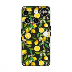 Матовый силиконовый чехол Сочные лимоны на Nothing Phone 3