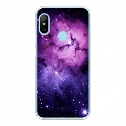 Силиконовый чехол Космос 18 на Xiaomi Redmi 6 Plus