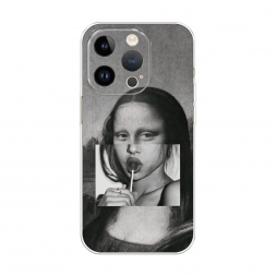 ����������� ����� Mona Lisa sucking lollipop �� iPhone 14 Pro