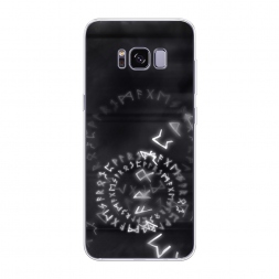 Силиконовый чехол Руны на Samsung Galaxy S8 Plus