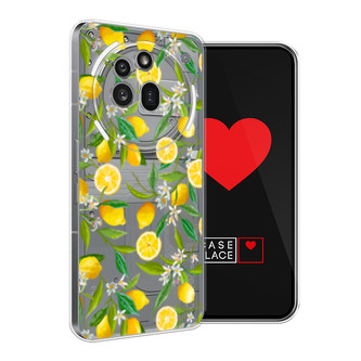 Силиконовый чехол Сочные лимоны на Nothing Phone 3a Pro