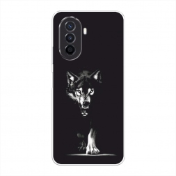 Силиконовый чехол Волк выходит из ночи на Huawei Nova Y70