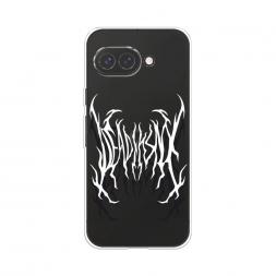 Силиконовый чехол Death graffiti на Google Pixel 9a