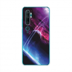 Силиконовый чехол Космос 17 на Xiaomi Mi Note 10/Mi Note 10 Pro