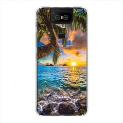 Силиконовый чехол Восход 5 на Asus Zenfone 6 ZS630KL