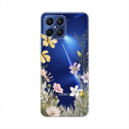 Силиконовый чехол Летний винтаж 2 на Honor X8