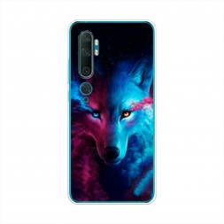 Силиконовый чехол Волшебный волк на Xiaomi Mi Note 10/Mi Note 10 Pro